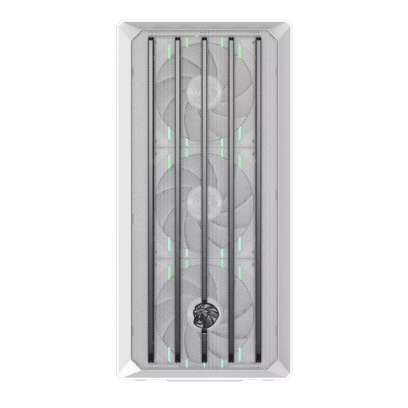 Gamemax Gehäuse | CLAW 460 WH | Weiß | Mid-Tower | Netzteil nicht enthalten