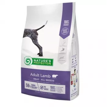 Trockenfutter für Hunde nature’s protection Adult Lamb All Breeds 12 kg — 24 % Protein, 13 % Fett, 2,5 % Rohfaser