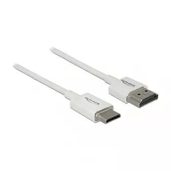 HDMI-Kabel DeLOCK 85142 1m HDMI Typ A Typ C Weiß