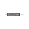 SD-Kartenleser 3-in-1, USB-C + USB-A 2.0 + Micro-USB