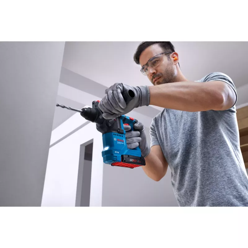 Akku-Bohrhammer GBH 18V-18 Professional solo, 18 Volt (Blau/Schwarz, ohne Akku und Ladegerät)