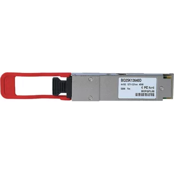 Kompatibler Extreme Networks 10335 BlueOptics© BO25K13640D QSFP-Transceiver, LC-Duplex, 40GBASE-ER4, Singlemode-Faser, 1310 nm, 40 km, 0 °C/+70 °C, DDM (10335-BO)
