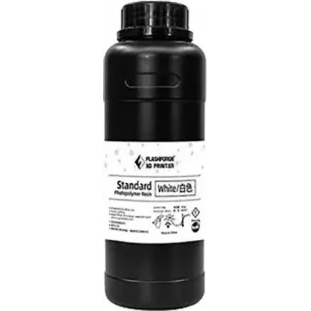 Harz für den 3D-Druck Flashforge 3D Resin UV/LCD Standard White 0,5 L 405 nm