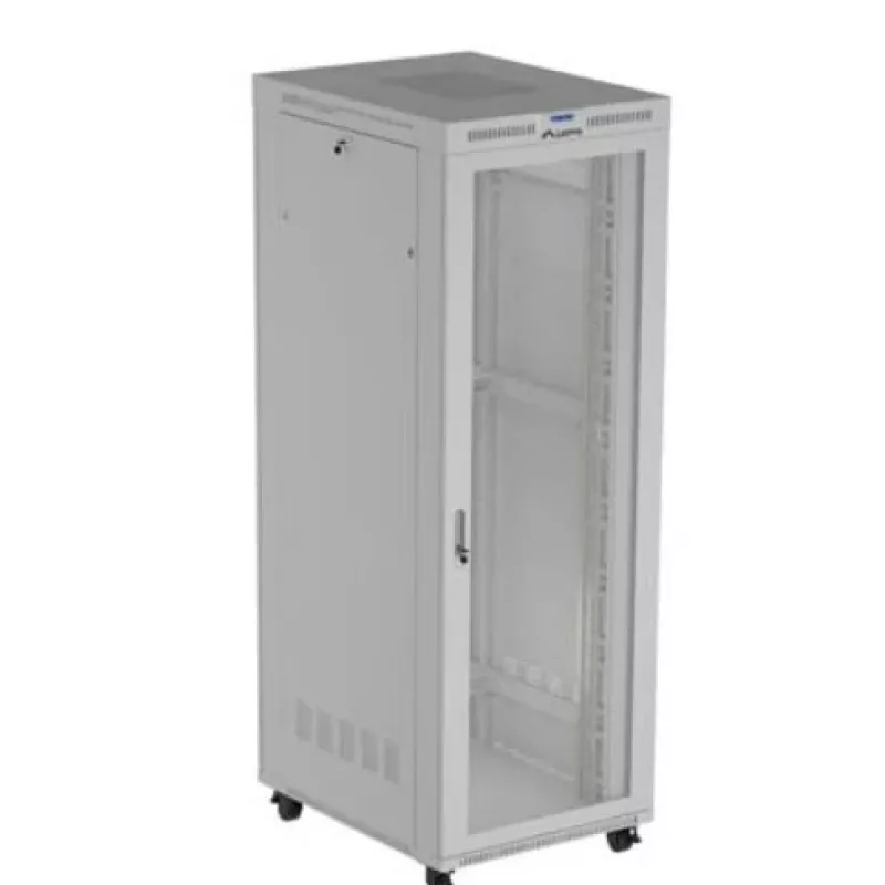 19 Zoll Rack-Schrank LANBERG FF01-8047-23SL 47U 800x1200 mm Grau perforierte Türen