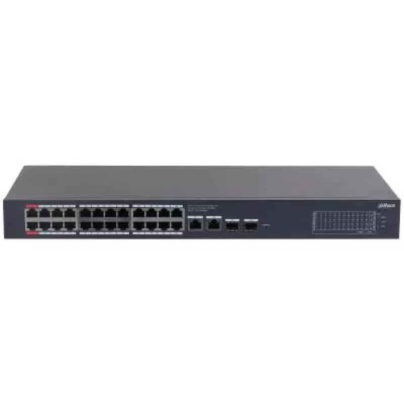 Dahua Technology CS4228-24GT-240 Netzwerk-Switch Managed L2 Gigabit Ethernet (10/100/1000) Power over Ethernet (PoE) Schwarz