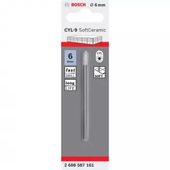 Fliesenbohrer Bosch CYL-9 Ceramic 6 mm 80 mm