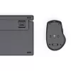 Kabelloses Multi-Device-Tastatur- und Maus-Set HAMA WKM-750 — schwarz, kabellose Konnektivität