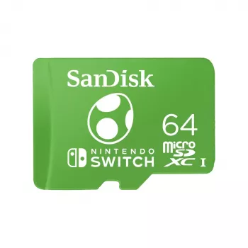 Speicherkarte SanDisk 64GB MicroSDXC UHS-I SDSQXAO-064G-GN6ZN