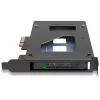 ICY Dock ToughArmor MB111VP-B - mobiles Speicher-Rack - für M.2 / M.3 SSD Mobilrack - 2,5 Zoll (6,4 cm) - NVMe - PCIe 4.0 x4 - Schwarz (MB111VP-B)