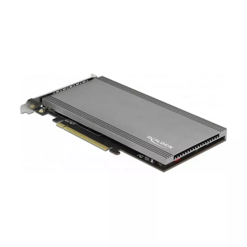 DeLOCK PCI Express x16 Karte auf 4 x interne NVMe M.2 Key M 89044
