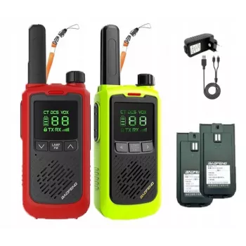 Handfunkgerät Baofeng BF-T17 grün — 16 Kanäle, 5 W, 400–470 MHz, 1500-mAh-Batterie