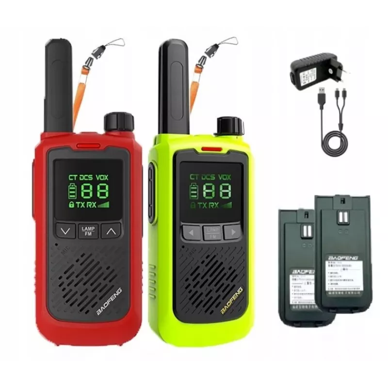 Handfunkgerät Baofeng BF-T17 grün — 16 Kanäle, 5 W, 400–470 MHz, 1500-mAh-Batterie