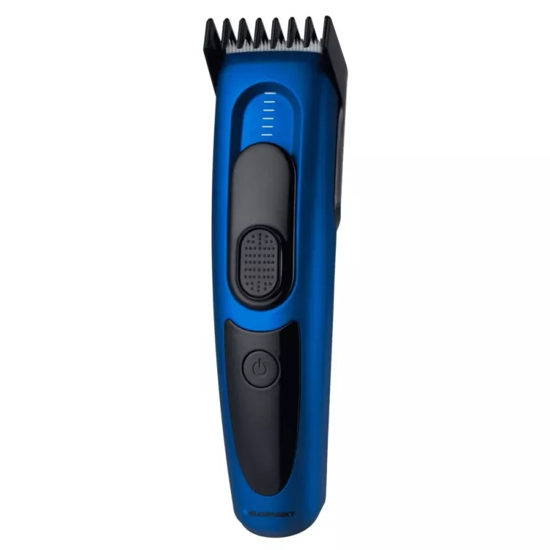 Haartrimmer BLAUPUNKT HCC401 — verstellbar 3–24 mm, wiederaufladbar, schwarz/blau