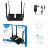 Cudy LT500 WLAN-Router Fast Ethernet Dual-Band (2,4 GHz / 5 GHz) 4G Schwarz