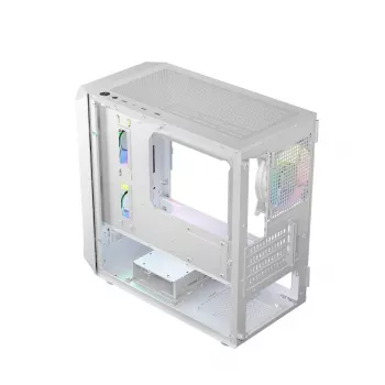 Logic PORTOS ARGB MINI USB 3.0 Gehäuse Weiß