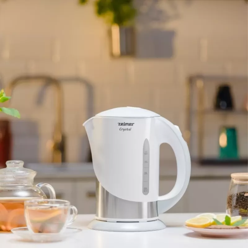 Elektrischer Wasserkocher Zelmer 1,7 l 2200 W Edelstahl