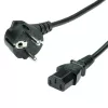 Netzkabel VALUE 1,8 m gerade IEC-Stecker