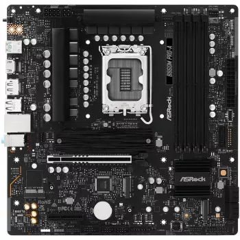 Mainboard ASRock B860M Pro-A micro ATX — Intel B860, LGA 1851, DDR5, 4 DIMM, bis zu 256 GB, 2.5Gb Ethernet