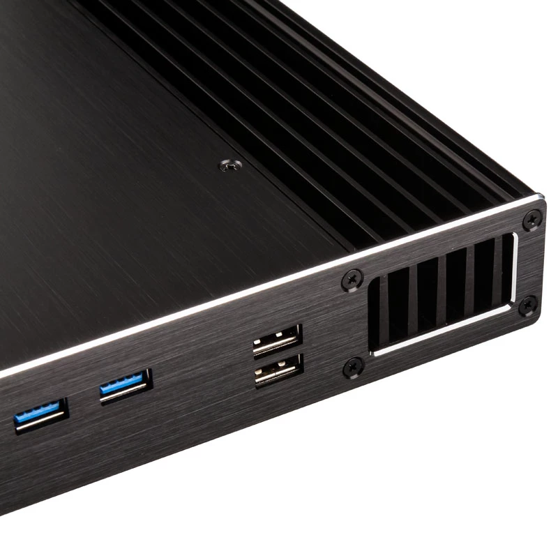 PC-Gehäuse Akasa Plato X7D Small Form Factor Schwarz