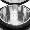Reiskocher GASTROBACK Rice Control Low Carb & Steam, 3 L, 450 W, schwarz/Edelstahl