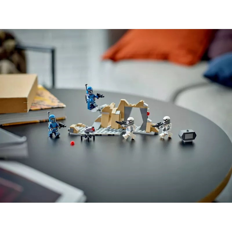 Konstruktionsspielzeug LEGO Star Wars Ambush on Mandalore Battle Pack 75373 — 4 Minifiguren, 109 Teile, Alter 6+