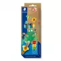 Pinselset Staedtler 98940-SBK3 — runde Synthetikborsten, 3-teilig