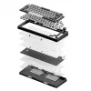 Akko Monsgeek M1 V5 ISO Barebone-Kit - Mondlichtweiß