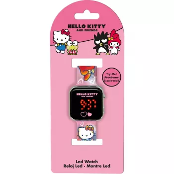 Kids Euroswan Kinderuhr Hello Kitty HK50151 mit LED-Anzeige