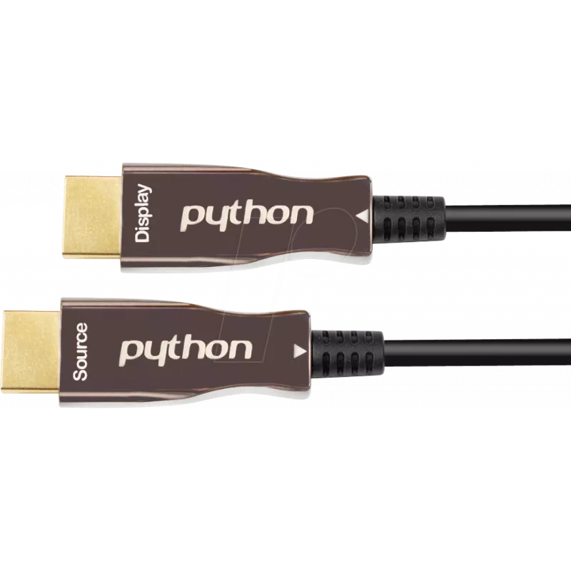 PYTHON GC M0249 - AOC Hybrid HDMI Kabel schwarz 70m - Kabel - Digital/Anzeige/Video