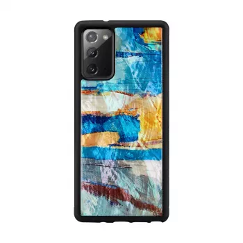 Schutzhülle iKins für Samsung Galaxy Note 20, himmelblau, schlank Fit