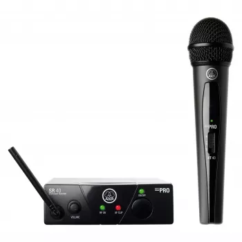 Drahtloses Mikrofon-Set AKG WMS40 ISM 3 UHF-Frequenz, tragbare Lavalier-/Handheld-Optionen