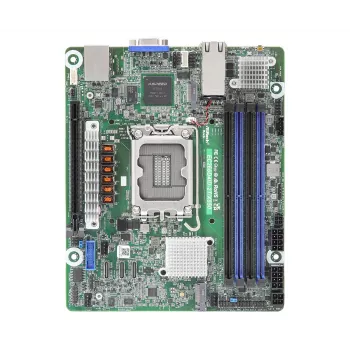 ASRock EC266D4ID-2T/X550 Motherboard Intel C266 LGA 1700 Mini-ITX