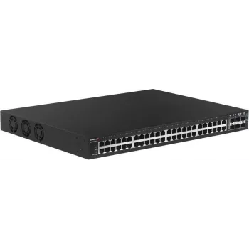 Edimax 54-Port Gigabit PoE+ Web Smart Switch für große Entfernungen mit 6 SFP+ 10G Ports