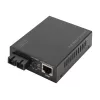 Digitus Gigabit PoE Medienkonverter, RJ45 / SC, SM, PSE