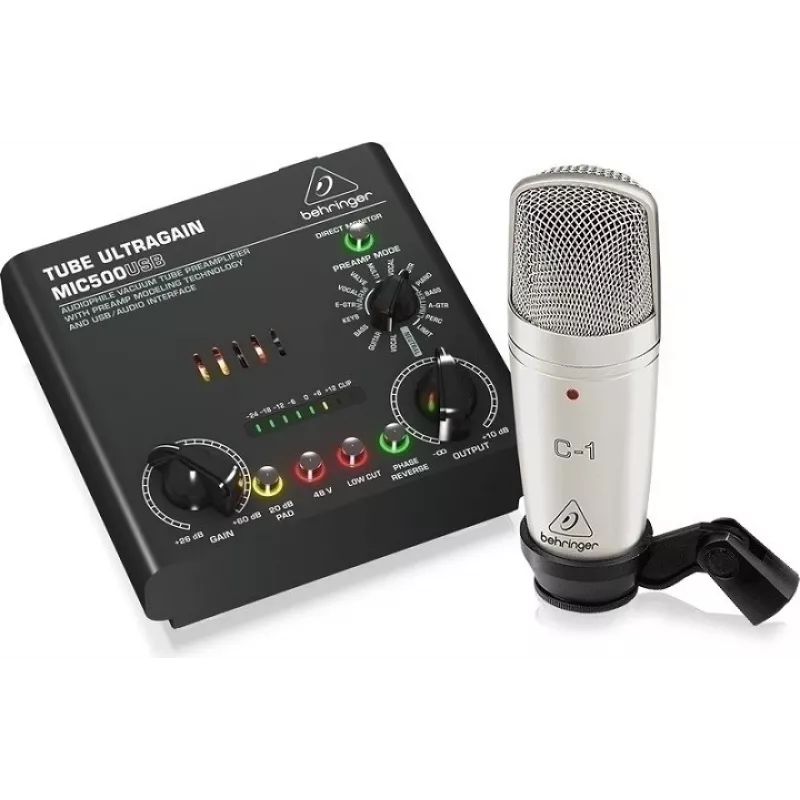 Mikrofon Behringer Voice Studio - Aufnahme- und Podcasting-Kit