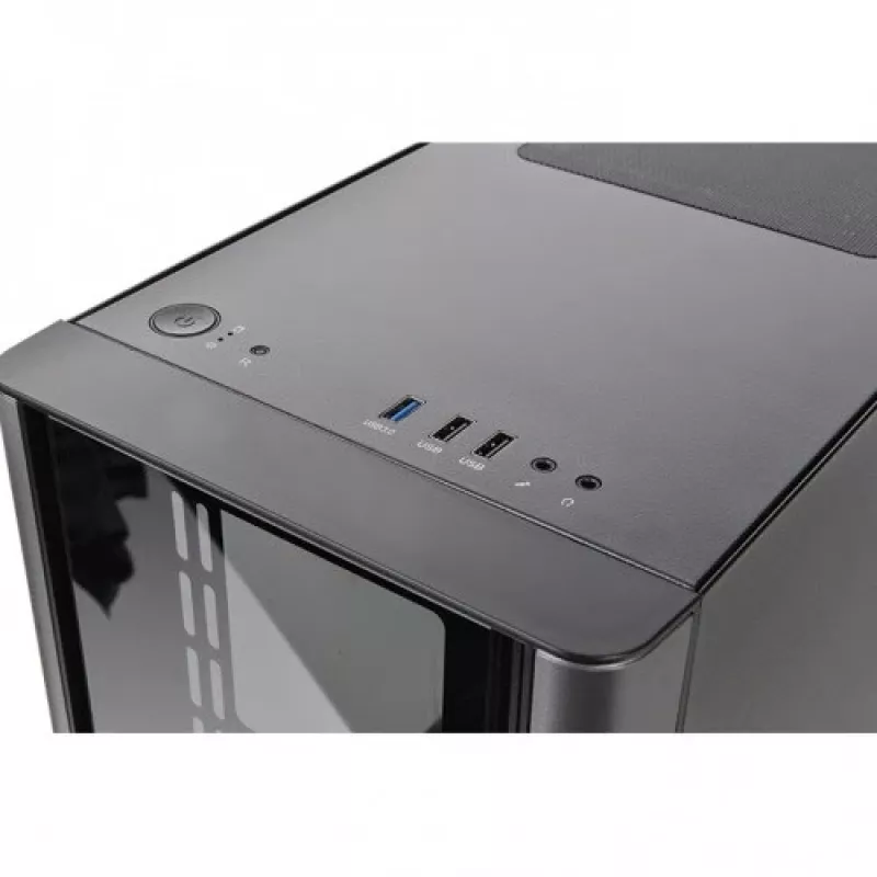 PC-Gehäuse Thermaltake V150 TG Micro Tower Schwarz