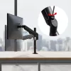 Monitorhalterung MACLEAN MC-135 Gasdruckfeder für 17-Zoll–32-Zoll-Bildschirme, Belastung 2–10 kg, schwarz