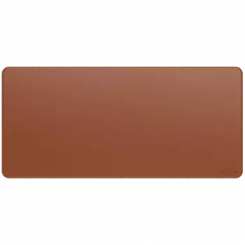 Maus Pad Satechi Vegan-Leather Premium Desk Mat Brown ST-LPDMN