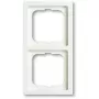 Wandschalter-Abdeckplatte Busch-Jaeger 1722-884K weiß Thermoplast 80×151 mm schraubenlos