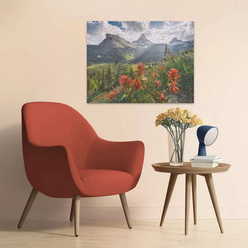Puzzle Ravensburger Untouched Mountains 2000 Teile – 2000-Teile-Puzzle von Ravensburger