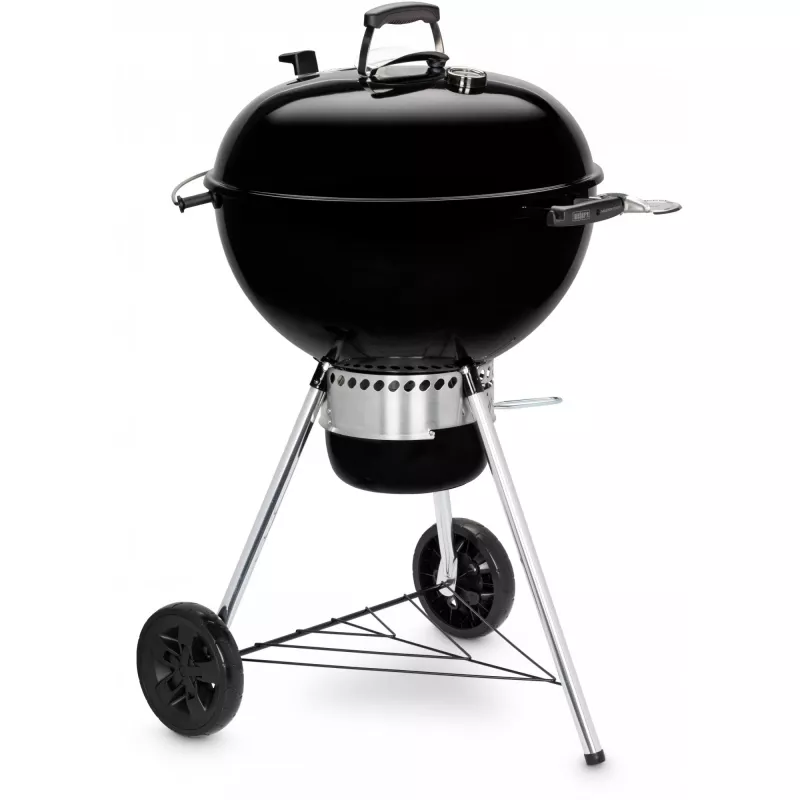 Weber Holzkohlegrill Master Touch GBS E-5750, 57 cm Schwarz