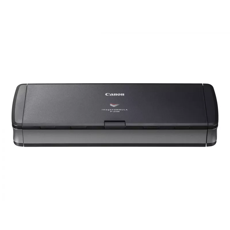 Canon imageFORMULA P-215II tragbarer Duplex-Dokumentenscanner, 216 x 1000 mm, 600 x 600 DPI, 24 Bit, Einzelblattscanner, Schwarz, Grau, CMOS CIS