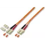 Triotronik LDP-50 SC-SC 1.0 Glasfaserkabel 1 m Orange (LDP-50 SC-SC 1.0)