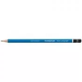 STAEDTLER Mars Lumograph 100 Bleistifte HB Blau 12 Stück (100-HB)