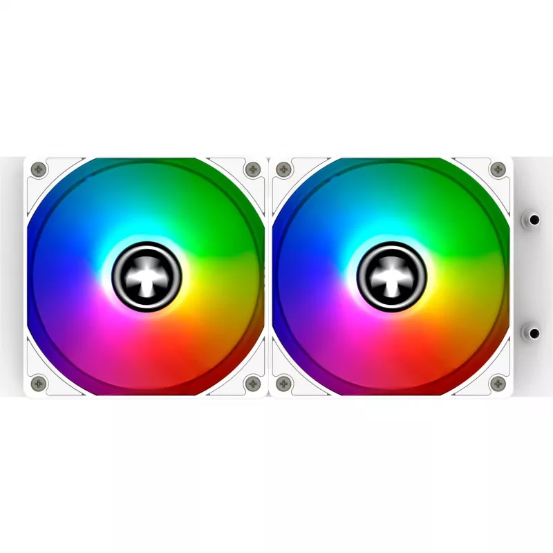 All-in-One-Flüssigkeitskühler XILENCE Performance A+ XC974 — 240-mm-Radiator, 300 W TDP, weiß, ARGB