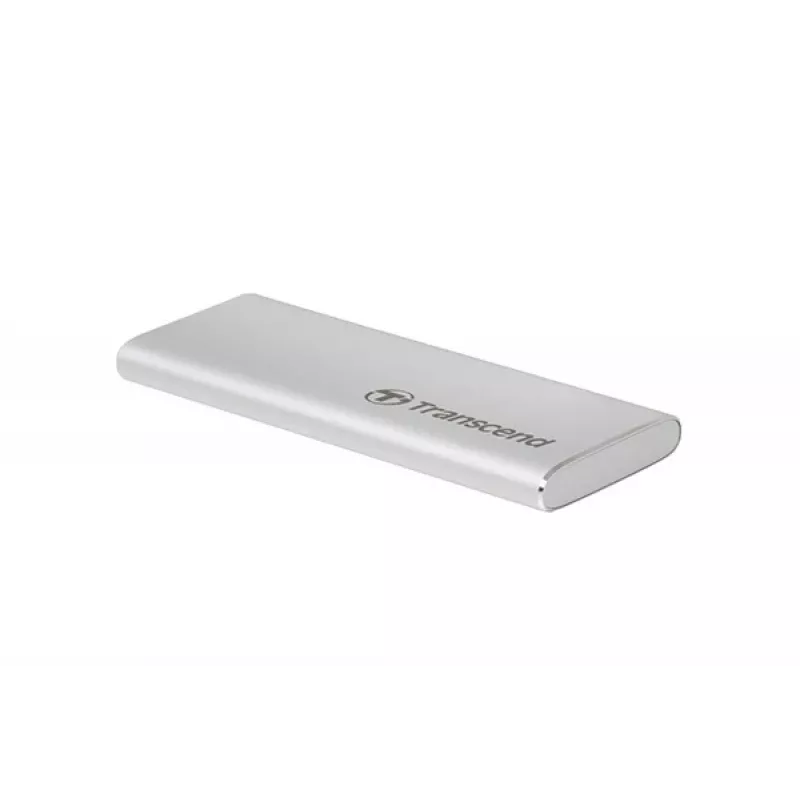 Tragbare SSD Transcend ESD260C 500GB USB Type-C 3.2 Gen 2, Silber
