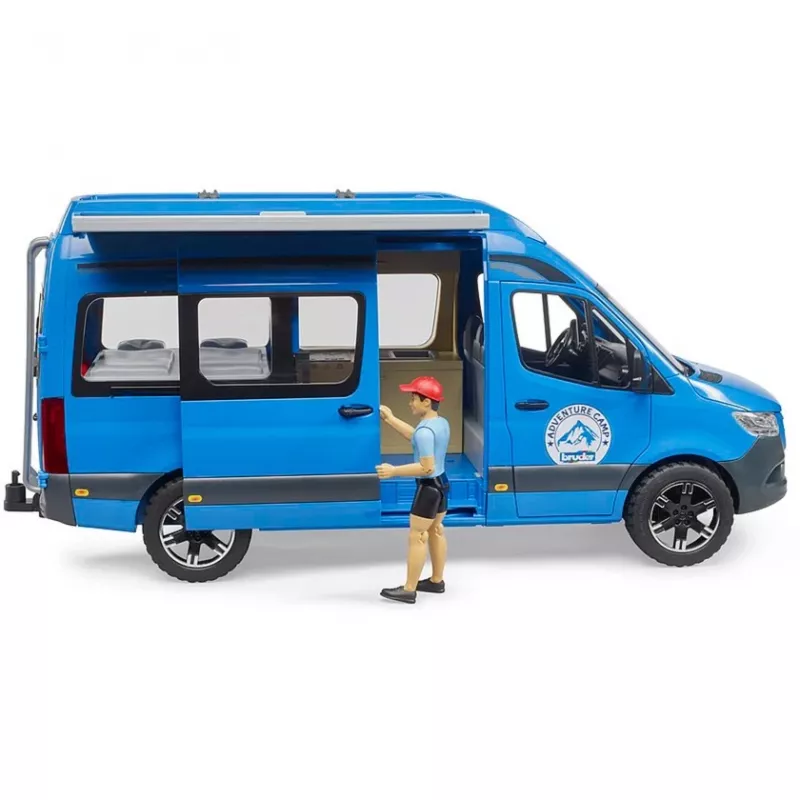 BRUDER Camper MB Sprinter 02684 mit Fahrer – Modellfahrzeug im Maßstab