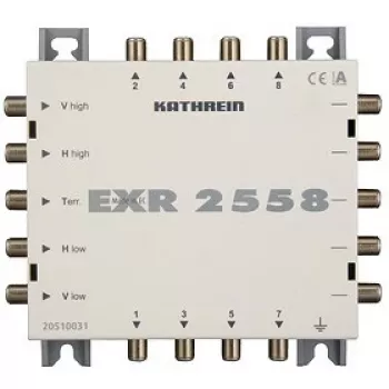 Satelliten-Multischalter Kathrein EXR 2558 Grau