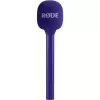 Mikrofonabdeckung (lila) für Rode Interview GO Lavalier-Kit – Zubehör Pop-Filter/Windschutz
