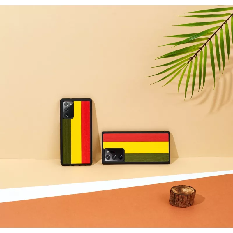 Smartphone-Hülle man and wood Galaxy Note 20 reggae Schwarz